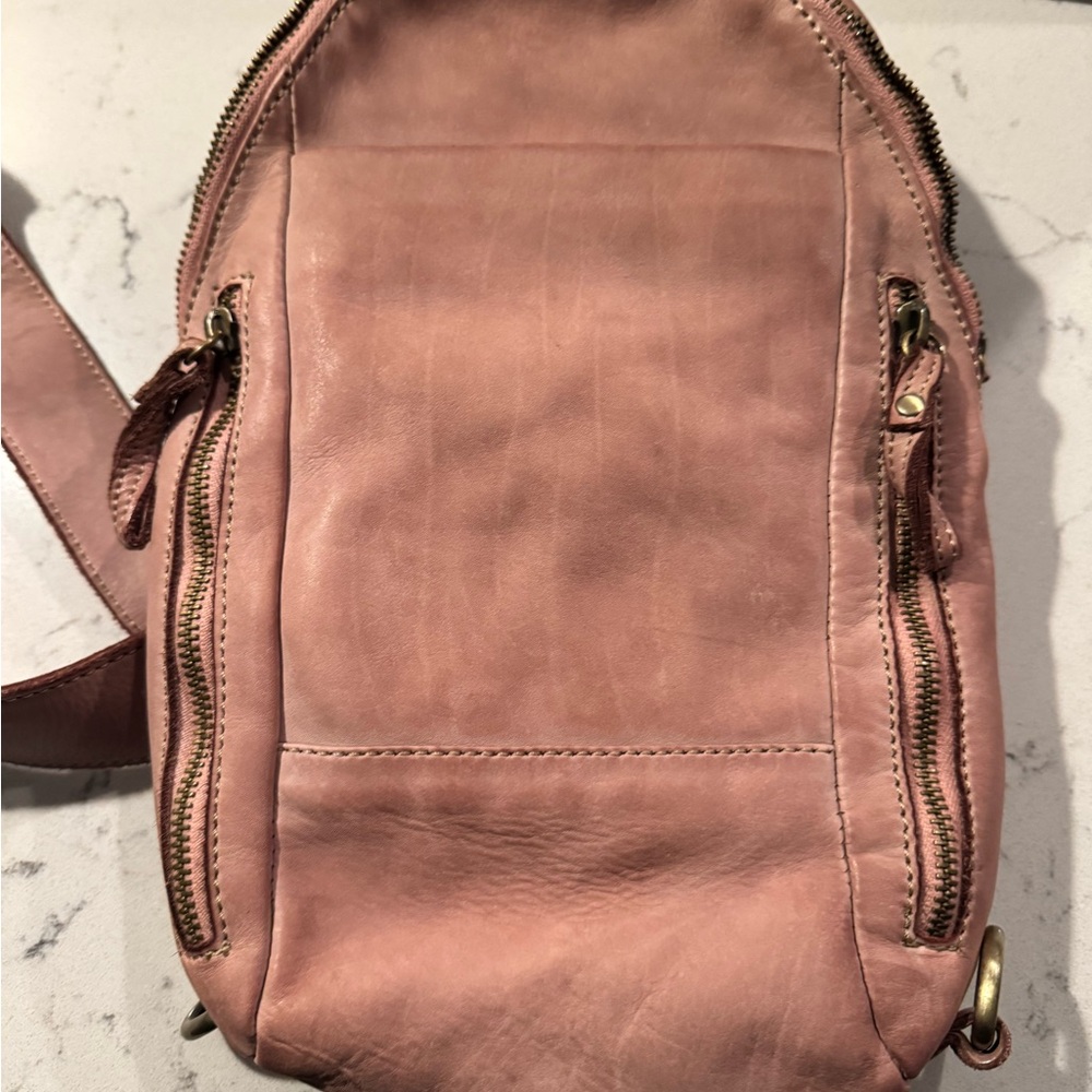 Lusher Movement Sling Bag in Blush